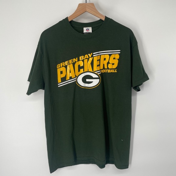NFL Team Apparel Other - NFL Green Bay Packers Football T Shirt VTG Y2K Mens Large Green NFL Team Apparel